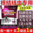 亨坤根结线虫专用药根腐病根线净淡紫紫孢菌淡紫拟青霉根腐根瘤冲施肥 60包#1KG（三箱装的价格）