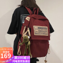 爱情海双肩包书包女大容量小学生初中生高中生背包大学生15.6吋电脑包护背减负轻便4-6年级旅行包女生闺蜜生日礼物送女友老婆女朋友实用走心