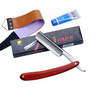 天艺牌理发老式剃刀刮胡刀手动剃头刀家用刮脸刀剃须刀修胡型 剃须刀+荡刀布+剃须膏