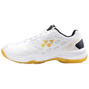 尤尼克斯（YONEX）Power Cushion 人造革 低帮 羽毛球鞋 男女同款 白金 42