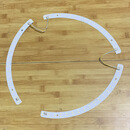 秋辞吊扇灯灯芯超亮 高亮弧形风扇灯光源圆形组合LED贴片灯带灯条三色 直径45cm风扇灯专用LED光源双排 其它 其它