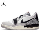 耐克NIKE篮球鞋男AIR JORDAN LEGACY 312运动鞋CD7069-101灰黑40.5