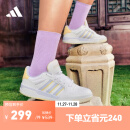 adidas阿迪达斯官方ENTRAP女子休闲运动板鞋少年感复古篮球鞋 白色/黄色/蓝色 38(235mm)