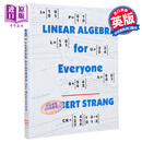预售 威廉 吉尔伯特 斯特朗 每个人的线性代数 Linear Algebra for Everyone 英文原版 Gilbert Strang 数学