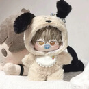 百变魔王可爱超萌10cm20cm40cm海狸loopy公仔娃衣飞行小狗连体衣棉花娃娃 40cm飞行小狗娃衣