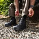 丹纳（danner）丹纳 男士战术野战靴 Downrange 防水减震耐磨支撑户外登山徒步靴 黑色/Black 标准41/US7.5