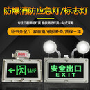 SUOYADA国标LED应急灯 消防疏散指示标志灯防爆安全出口充电停电应急装置 双头应急灯