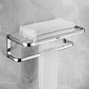 高仪（GROHE）德国高仪免打孔毛巾架卫生间全铜浴巾架三角篮置物架五金挂件套装 全铜浴巾架60CM