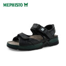 MEPHISTO/马飞仕图夏季新款男士沙滩鞋舒适百搭牛皮鞋SHARK FIT 黑色/5700 40