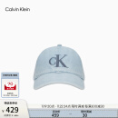 Calvin Klein Jeans24秋冬新款男女潮流复古ck刺绣弯檐牛仔棒球帽礼物4G5048G LHL-牛仔浅蓝 58