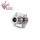 射频转接头 N型母头双通 N-KKF法兰方板(N母头转N母头)N-50KKF