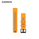 佳明（GARMIN）Fenix8 QuickFit运动手表替换表带原厂靓橙/墨灰硅胶22mm适用F8 47mm/泰8 47mm/本能3 45mm/S70大