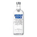 绝对伏特加（Absolut Vodka）洋酒 原味 伏特加 1000ml  春节年货 送礼佳选