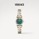 范思哲（VERSACE）瑞士手表女士小绿表石英表生日礼物送女友VEAA01320-27MM
