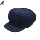 KANGOL Cord Spitfire Cap灯芯绒贝雷帽正反戴男女报童帽 K5350 深蓝色 XL（60-61cm）