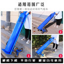 手推车液化气罐爬楼机搬运车上楼神器推的专用 蓝40L两轮氧气推车