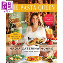 预售 意大利面女王 100 多个食谱和故事 INS网红 Nadia Caterina Munno 英文原版 The Pasta Queen Cookbook