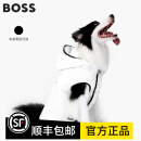 BOSS宠物狗狗衣服小型犬中型犬宠物衣服秋冬加厚保暖狗狗冬季棉服 黑色 L