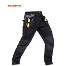 保世基bauskydd瑞典B131飞兜工具裤技工电工长裤耐磨结实安防工人工作服 黑色 175/88A(2.64尺)