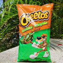 美国进口奇多芝士条松脆火辣奶酪零食小吃Cheetos cheese snacks 墨西哥辣味Jalap 226.8g