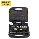 史丹利（STANLEY）35件套 10mm系列公制套装棘轮扳手套筒批头汽修工具  94-692-22