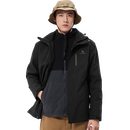 【8成新】骆驼（CAMEL）CamelTex户外御寒冲锋衣男女同款防油污外套三合一登山服  3XL