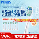 飞利浦（PHILIPS）电动牙刷头 C2牙菌斑洁净型 适配HX6730HX6512HX6803HX3714 超值囤货装-HX9023/67- 6支