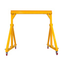 oloey 定做简易小型移动龙门吊架手推起重龙门架3-5米幅度 3T 5m*5m/不含葫芦