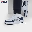 斐乐（FILA）【易烊千玺同款】官方男鞋复古板鞋方块鞋轻便休闲鞋 斐乐白/浩瀚蓝-WN 41