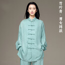 千奇梦中国风太极服女 春秋冬季男太极拳练功服表演出服比赛服装
