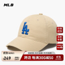 MLB帽子男女情侣棒球帽大标软顶鸭舌帽四季运动帽3ACP6601N-07BGS-F