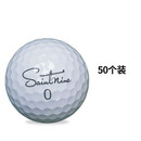 Number 高尔夫球8成二层三层四层下场球高尔夫球高尔夫场下用品 Saintnine白球8成新50粒 50粒