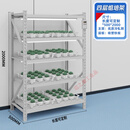 光照培养架植物组培架实验室生物培育架子蔬菜绿植盆栽架led灯管 冷轧钢【四层】 1070*500*2000