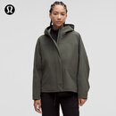 lululemon丨RepelShell 女士背部抽绳功能型外套 LW4CB3S 石板棕 M /8