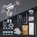 老式传统爆米花机家用小型迷你机器网红粮食放大器手摇304食品级 430毫升加厚款+全套配件安全阀