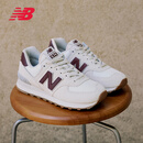 NEW BALANCE NB574官方休闲鞋女鞋复古舒适秋冬透气网鞋轻便百搭潮流运动鞋 米白色 WL574RCF 38 (脚长24.5cm)尺码详询客服