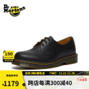 马丁（DR.MARTENS）1461 Smooth男款秋季舒适百搭光面皮黑色单鞋 黑色 42