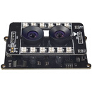 200万双目摄像头模组红外活体检测人脸识别UVC模块USB接口SDK算法 常规双目摄像头+线长1米 RGB+IR镜头2.8m