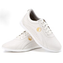 高端太极鞋男女皮软牛筋底武术鞋春夏季透气太极拳练功鞋运动鞋 白色【定制5个工作日左右出货】 42