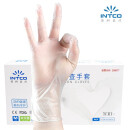 英科医疗（INTCO）一次性PVC手套食品级医务实验室美容餐饮劳保防护检查手套100只大码L