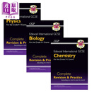 英国CGP原版 Edexcel IGCSE Biology Chemistry Physics 爱德思考试 物理 化学 生物 备考套装3册 在线版 含答案