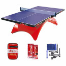 红双喜dhsTCH-大彩虹乒乓球桌专业比赛球台（附高档网架、乒拍、乒球）
