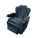 龙代 可躺平手动升降大底盘椅子XM-LGC 黑色款手动升降+电动躺平款 