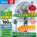 美的（Midea）电风扇落地扇家用大风量 远距强风电扇 立式轻音节能可定时降温 【热销推荐】7叶大风力