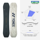 YONEX尤尼克斯滑雪板平花全能板低硬度碳素DECLIC 男女入门进阶滑雪装备 古董绿 142cm