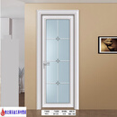 格鲁德定制卫生间厕所门钛镁合金门卫浴门长虹玻璃平开门铝合金门厨房门 1.4厚度双包