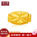 金小貅黄金转运珠足金999橄榄车花珠手串路路通小金珠手链DIY玉珠配珠 1g,车花橄榄珠【多退少补】
