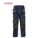 保世基B111款bauskydd四季款可拆卸飞兜全棉耐磨结实电工休闲长裤工装裤 深蓝色 170/84A(2.5尺)