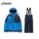 phenix菲尼克斯SKI系列 男士加厚滑雪衣裤背带户外防寒防风滑雪服套装 蓝色 M