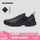 萨洛蒙（Salomon）男款 户外运动舒适透气防水减震防护徒步鞋 X BRAZE GTX 黑色 471804 8 (42)